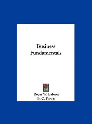 Cover image for Business Fundamentals