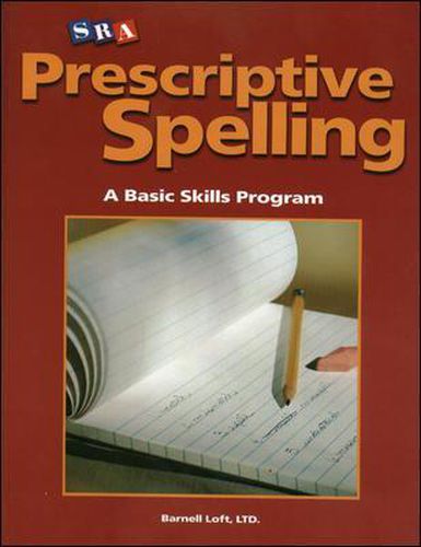 Cover image for Prescriptive Spelling, Student Edition Book D