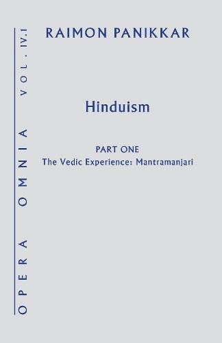 Cover image for Hinduism: The Vedic Experience. Mantramanjari