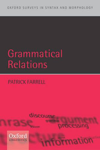 Cover image for Grammatical Relations