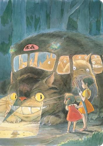 Cover image for Studio Ghibli My Neighbor Totoro Journal (Let's Ride the Cat Bus)