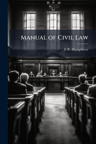 Cover image for Manual of Civil Law
