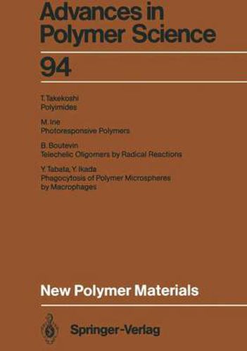 Cover image for New Polymer Materials