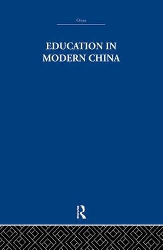 Cover image for Education in Modern China