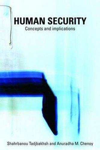 Cover image for Human Security: Concepts and implications