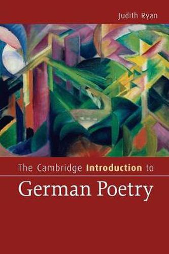 Cover image for The Cambridge Introduction to German Poetry