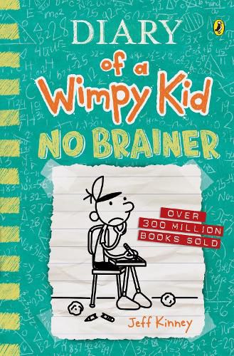 Cover image for No Brainer (Diary of a Wimpy Kid, Book 18)