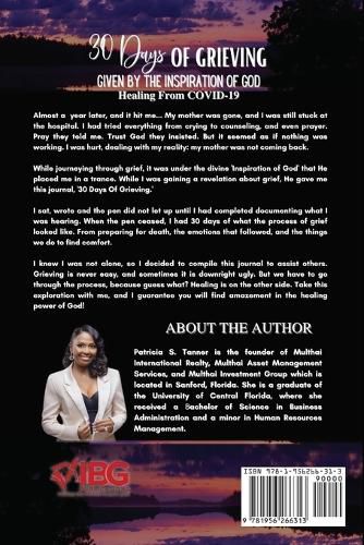 Cover image for 30 Days Of Grieving: Given By The Inspiration Of God-Healing From COVID-19