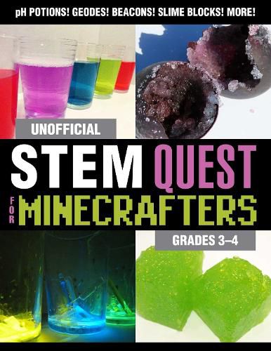 Cover image for Unofficial STEM Quest for Minecrafters: Grades 3-4