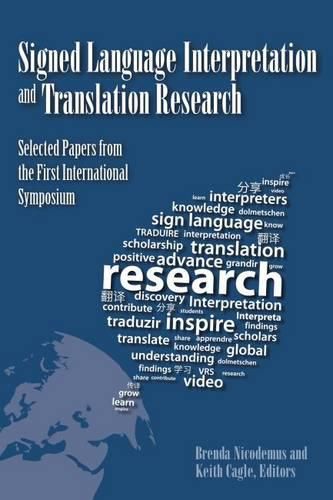Cover image for Signed Language Interpretation and Translation Research