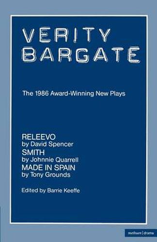 Cover image for Verity Bargate Award Winners 86: Releevo; Smith; Made in Spain