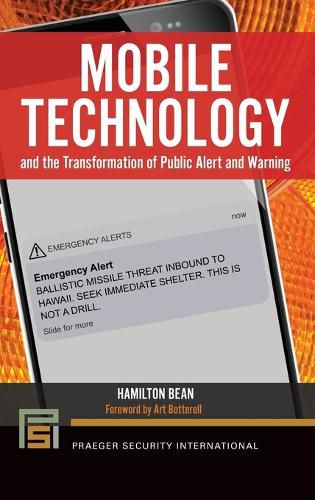 Cover image for Mobile Technology and the Transformation of Public Alert and Warning