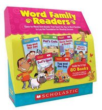 Cover image for Word Family Readers Set: Easy-To-Read Storybooks That Teach the Top 16 Word Families to Lay the Foundation for Reading Success