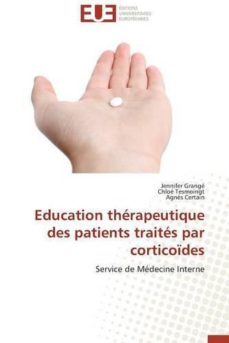 Education therapeutique des patients traites par corticoides