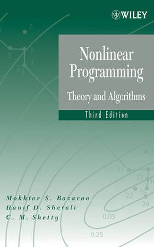 Cover image for Nonlinear Programming - Theory and Algorithms, Third Edition Set