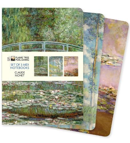 Cover image for Midi Notebook Collection: Claude Monet (Set Of 3)