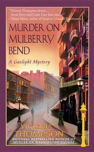 Cover image for Murder on Mulberry Bend: A Gaslight Mystery