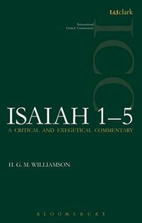 Cover image for Isaiah 1-5 (ICC): A Critical and Exegetical Commentary