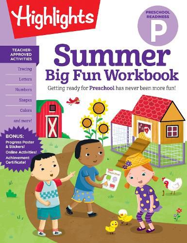 Cover image for Summer Big Fun Workbook Preschool Readiness