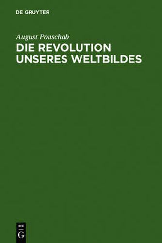 Cover image for Die Revolution unseres Weltbildes