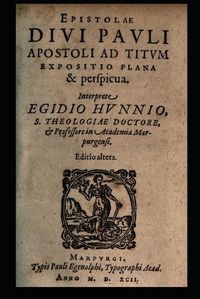 Cover image for The Epistle of the Holy Apostle Paul to Titus