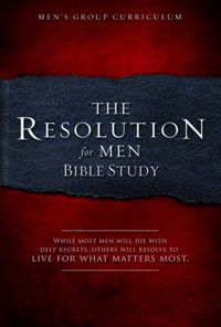 Cover image for Resolution For Men Bible Study, The