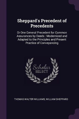 Cover image for Sheppard's Precedent of Precedents