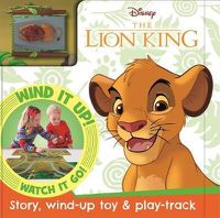 Cover image for Disney the Lion King: Busy Board with Wind-Up Car & Track