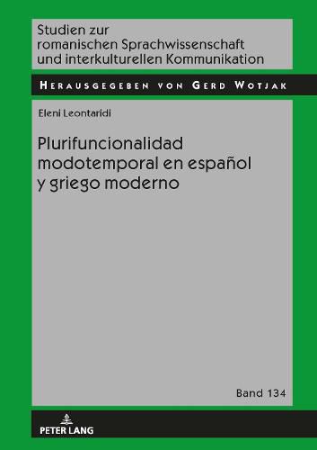 Cover image for Plurifuncionalidad Modotemporal En Espanol Y Griego Moderno