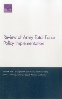 Cover image for Review of Army Total Force Policy Implementation