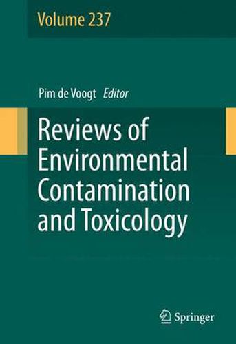 Cover image for Reviews of Environmental Contamination and Toxicology Volume 237