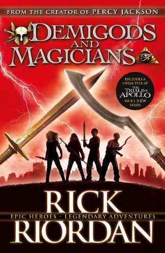 Cover image for Demigods and Magicians: Three Stories from the World of Percy Jackson and the Kane Chronicles