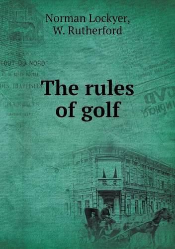 Cover image for The rules of golf