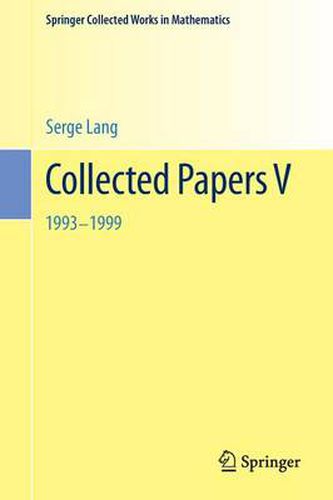 Cover image for Collected Papers V: 1993-1999