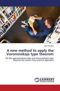 Cover image for A new method to apply the Voronovskaja type theorem