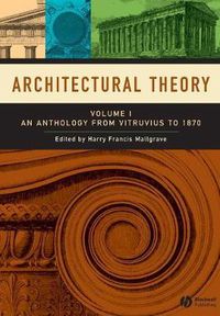 Cover image for Architectural Theory