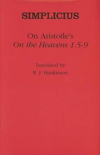 Cover image for On Aristotle's  on the Heavens 1.5-9