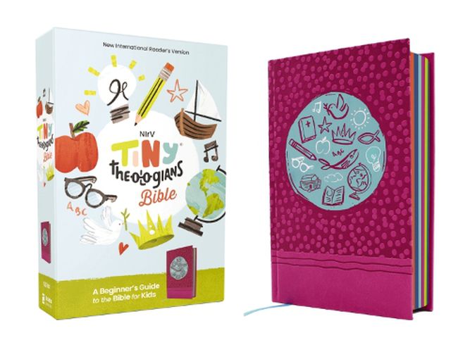 Cover image for NIrV, Tiny Theologians Bible, Leathersoft over Board, Pink, Comfort Print