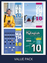 Cover image for Oxford Value Pack Australian Curriculum 10 2025 (print+1yr digital licence)