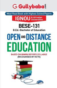 Cover image for BESE-131 Open And Distance Education