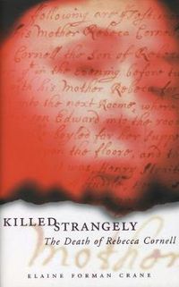 Cover image for Killed Strangely: The Death of Rebecca Cornell