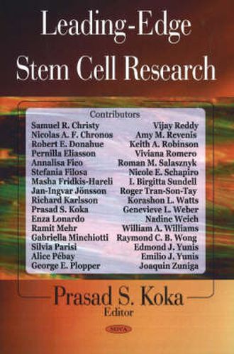 Leading-Edge Stem Cell Research