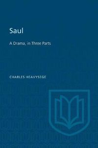 Cover image for Saul: A Drama, in Three Parts (Second Edition)