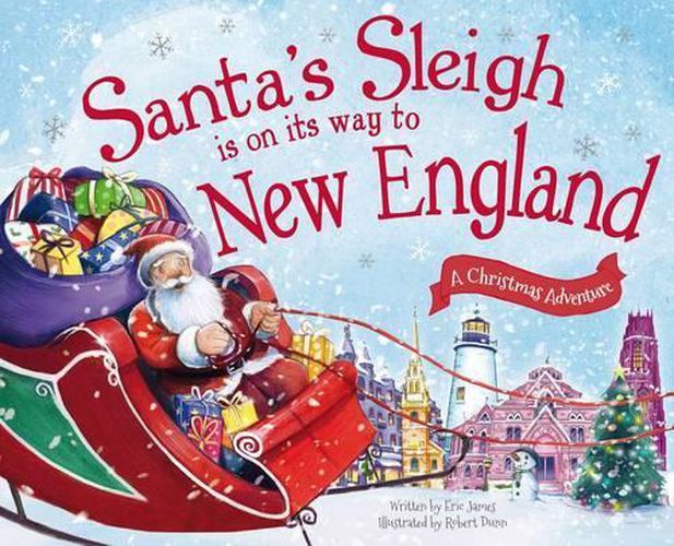 Santa's Sleigh is on its Way to New England