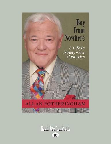 Cover image for Boy from Nowhere: A Life in Ninety-One Countries