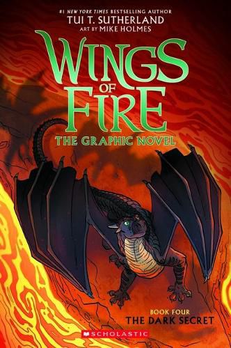 Cover image for The Dark Secret: the Graphic Novel (Wings of Fire, Book Four)