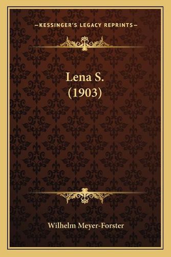 Cover image for Lena S. (1903)