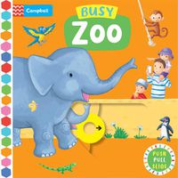 Cover image for Busy Zoo