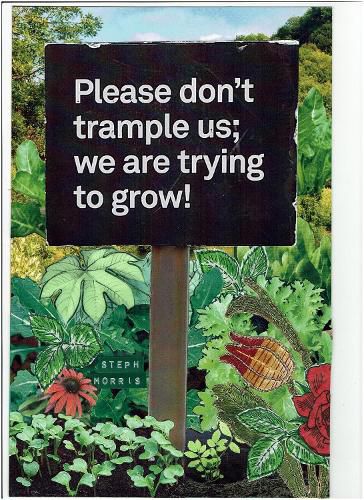 Cover image for Please don't trample us; we are trying to grow!