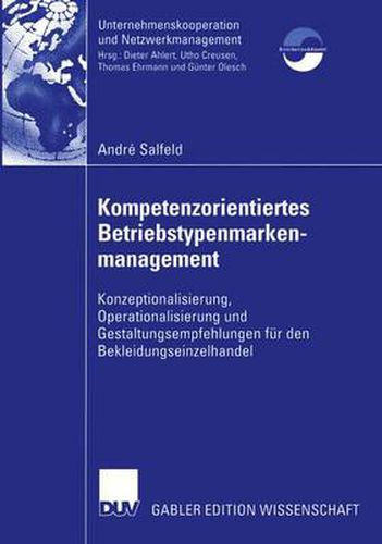 Cover image for Kompetenzorientiertes Betriebstypenmarkenmanagement